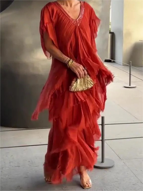 Clarissa - Elegante Maxi Abito