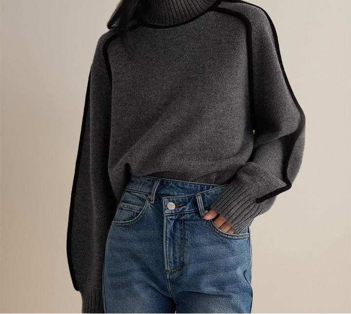 Alea | Maglione Oversized Con Collo Alto