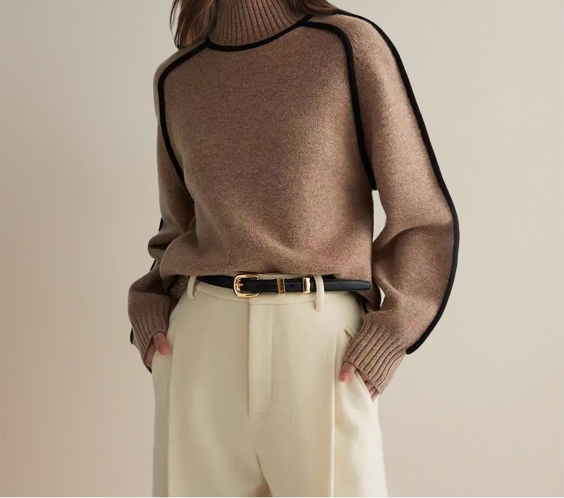 Alea | Maglione Oversized Con Collo Alto