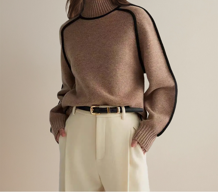 Alea | Maglione Oversized Con Collo Alto