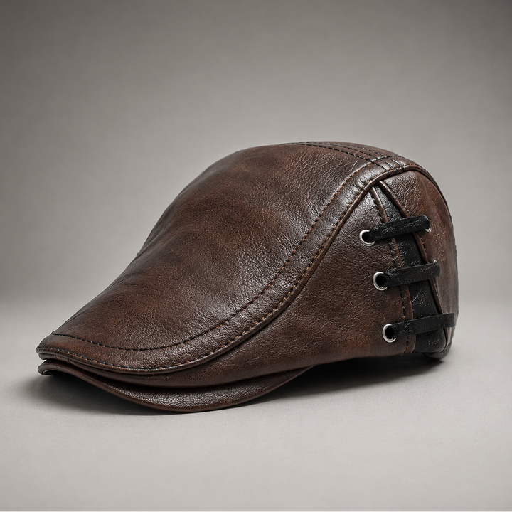 Cappello da Guida in Pelle Corbin