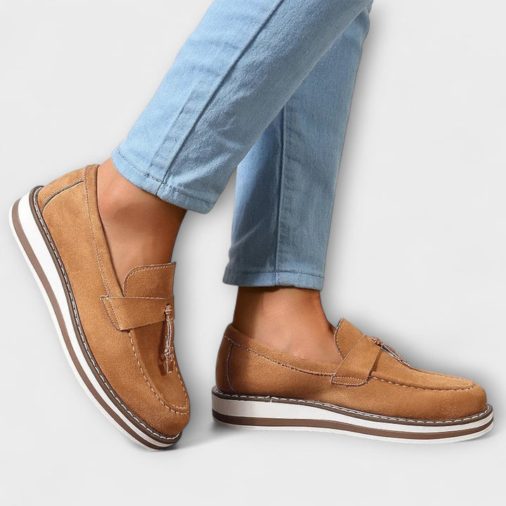 Halo™ | Mocassini Casual Rotondi
