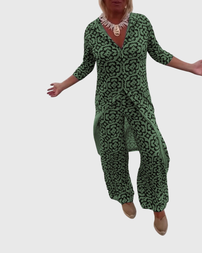 Gabriella™ | Completo vintage elegante a due pezzi