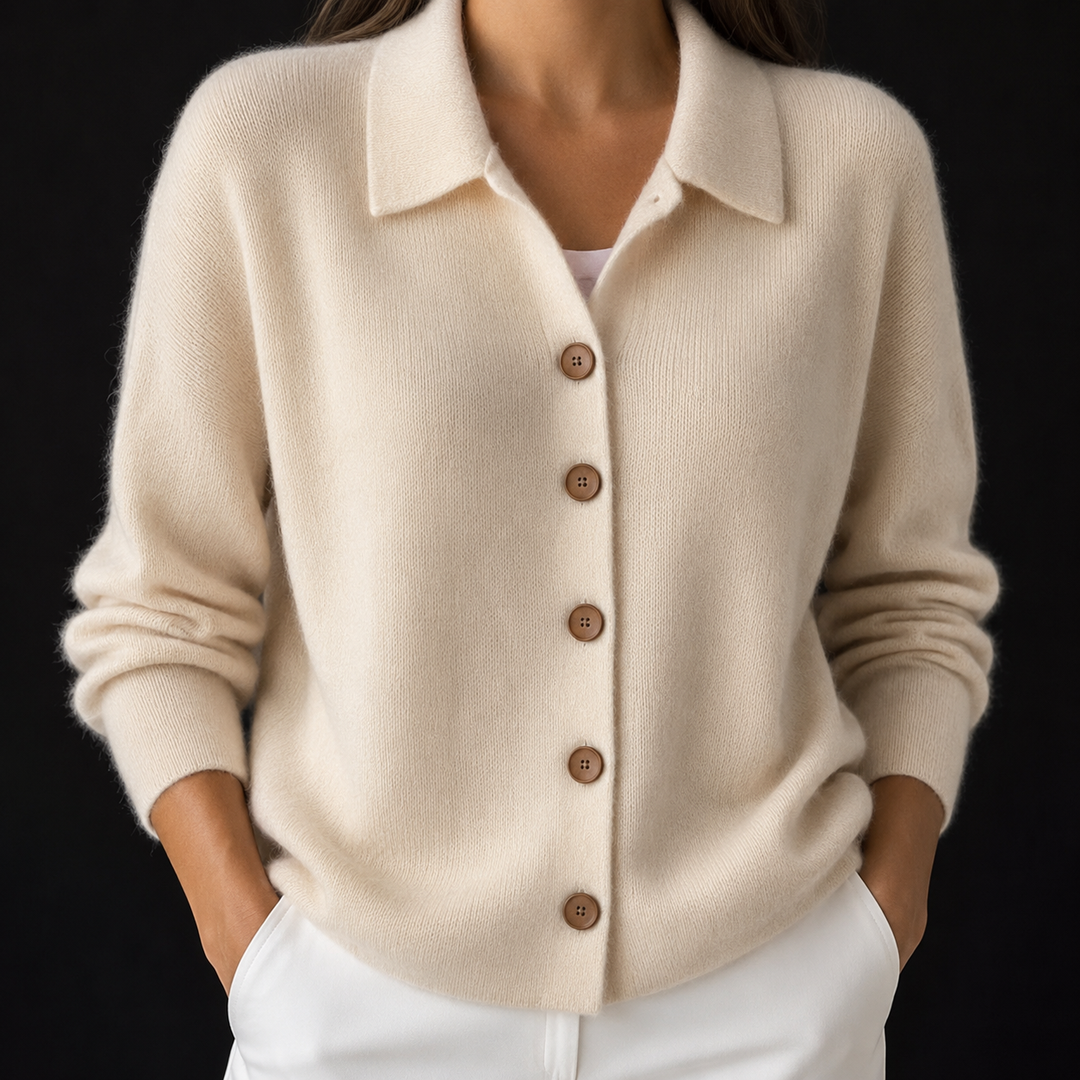 Cardigan in Cashmere Elara