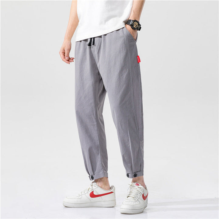 Theo | Pantaloni Aderenti in Cotone