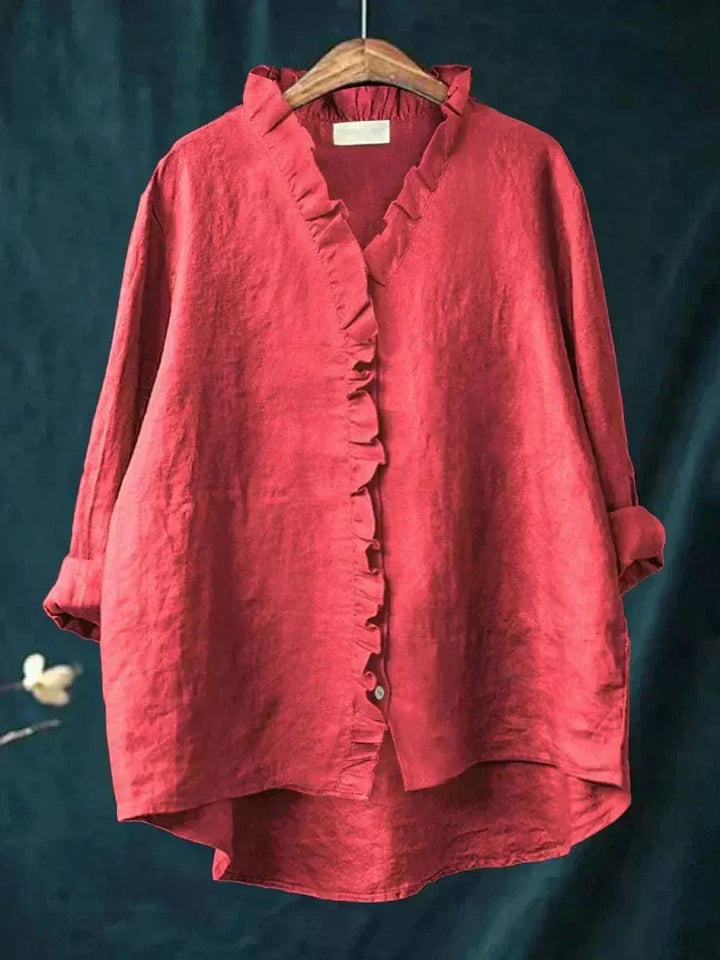 Annette | Blusa con Rouches