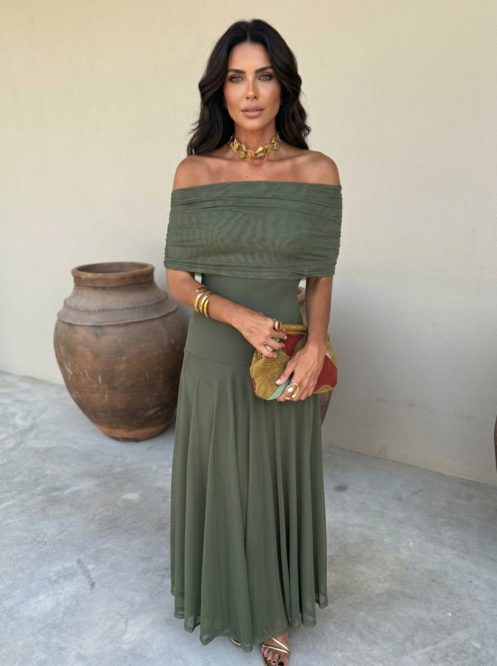 Robe Elegante Simba in Tulle di Seta - Maison Claire e Sylvie