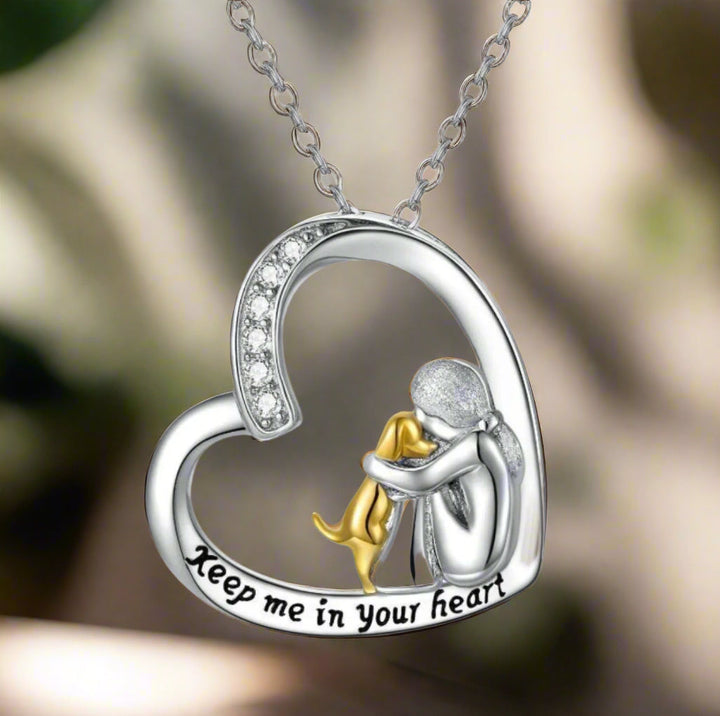 Emery™ | Collana con pendente a forma di cuore per cani