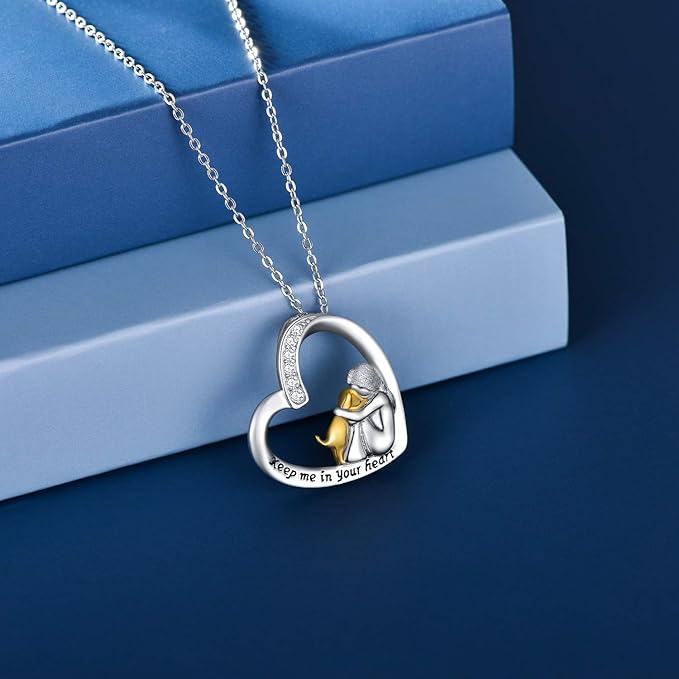 Emery™ | Collana con pendente a forma di cuore per cani
