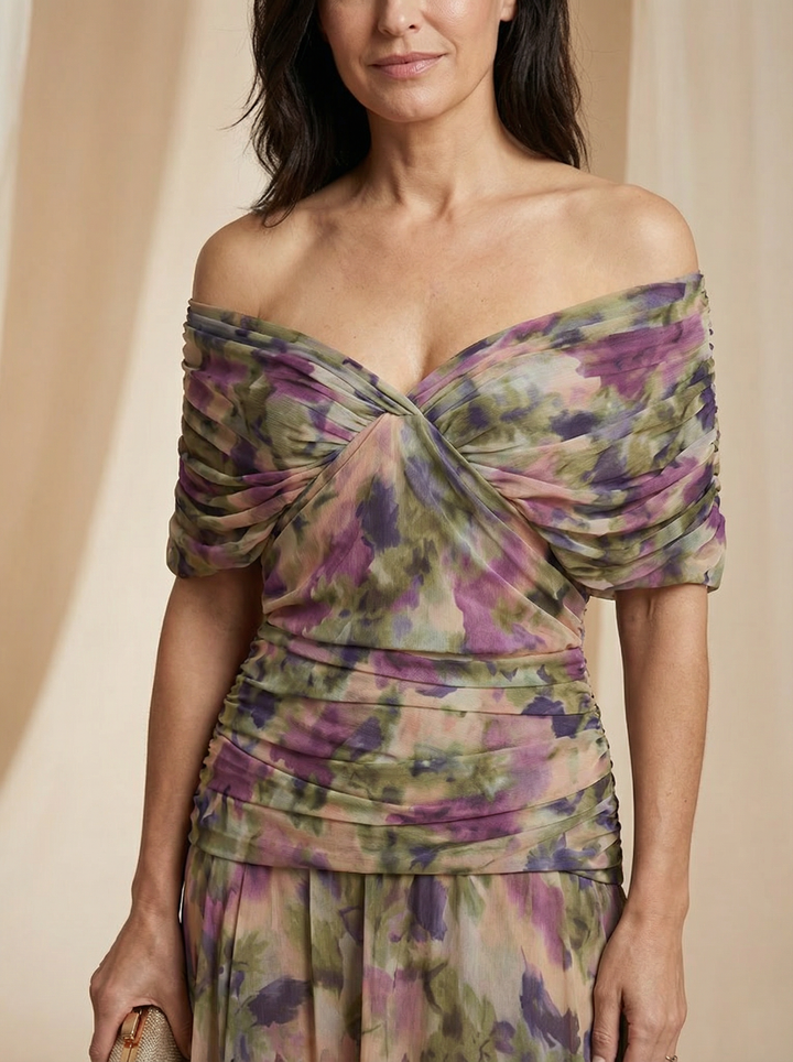 Robe Santana in Seta Elegante - Maison Claire et Sylvie
