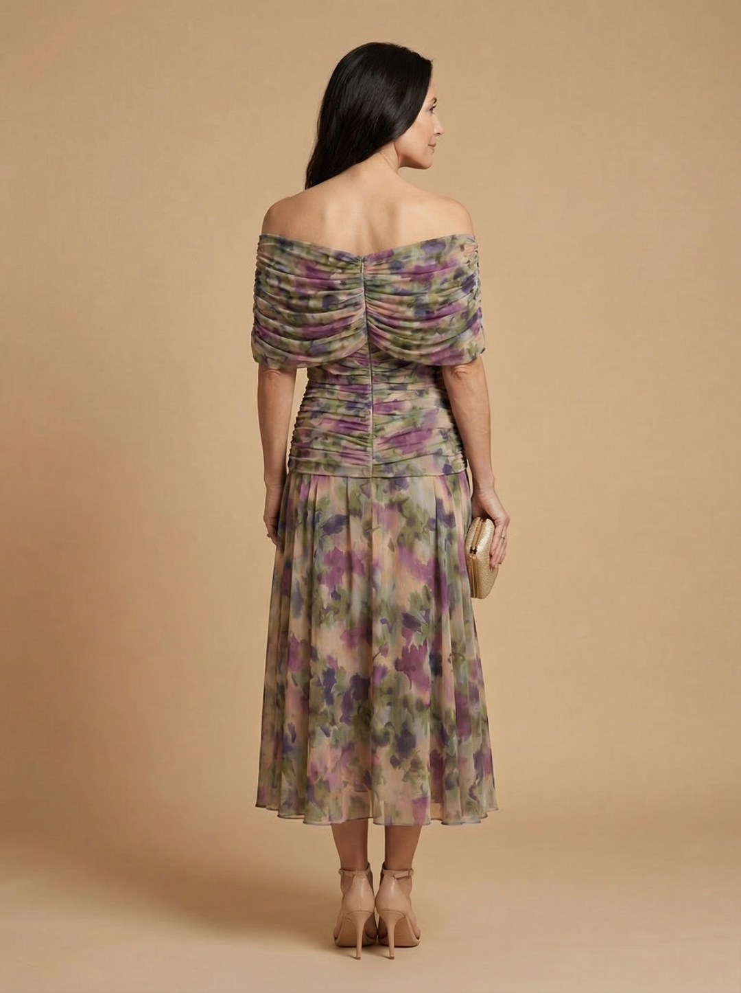 Robe Santana in Seta Elegante - Maison Claire et Sylvie