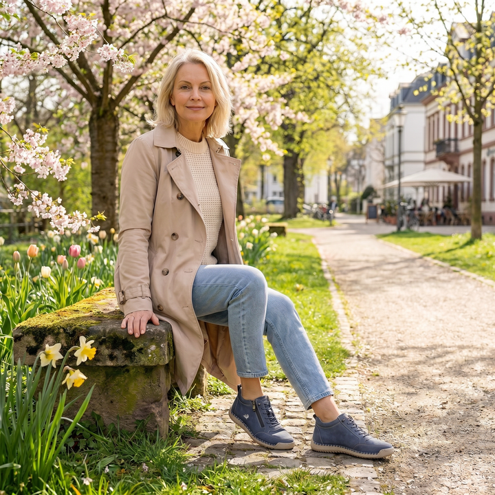 Mila – Sneakers ortopediche confortevoli + Cerniera