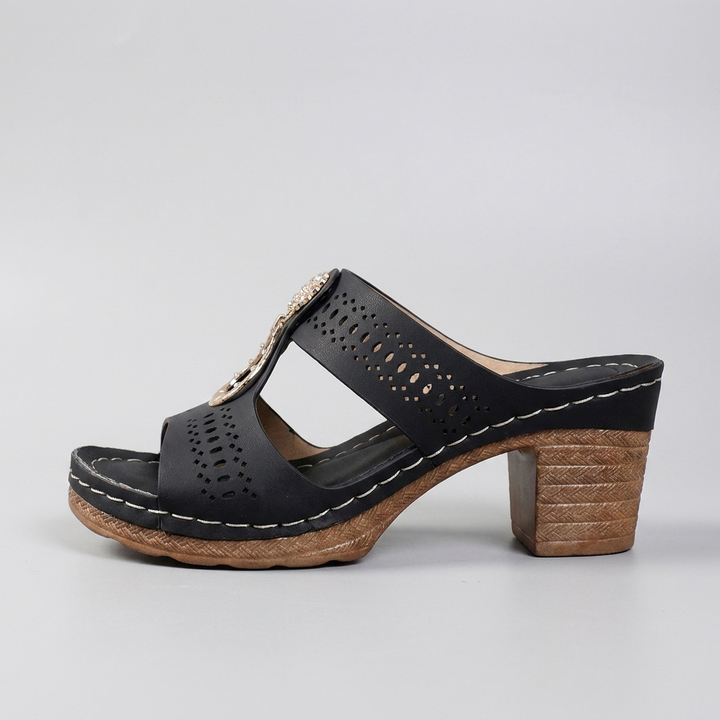 Linda | Sandali Comfort Ortopedici con Tacco Alto