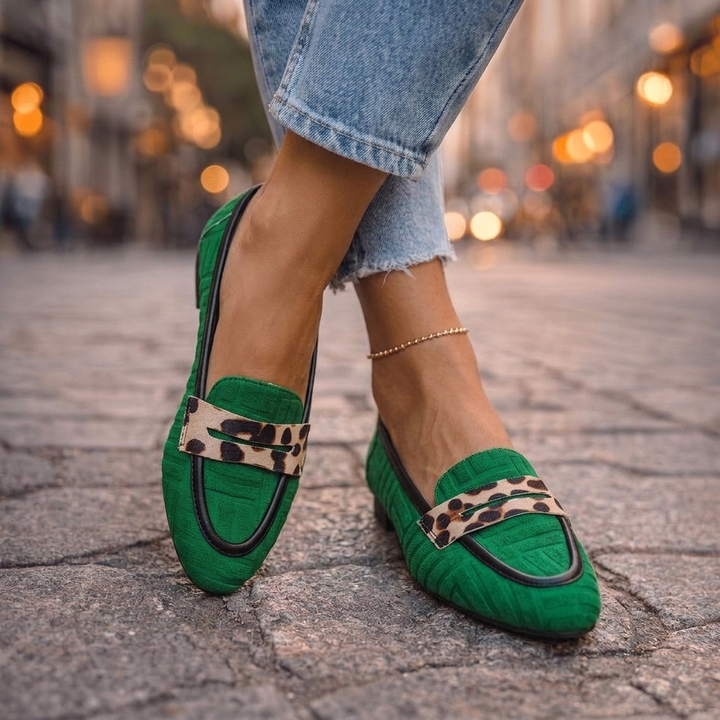 Fiorella | Mocassini Leopardo