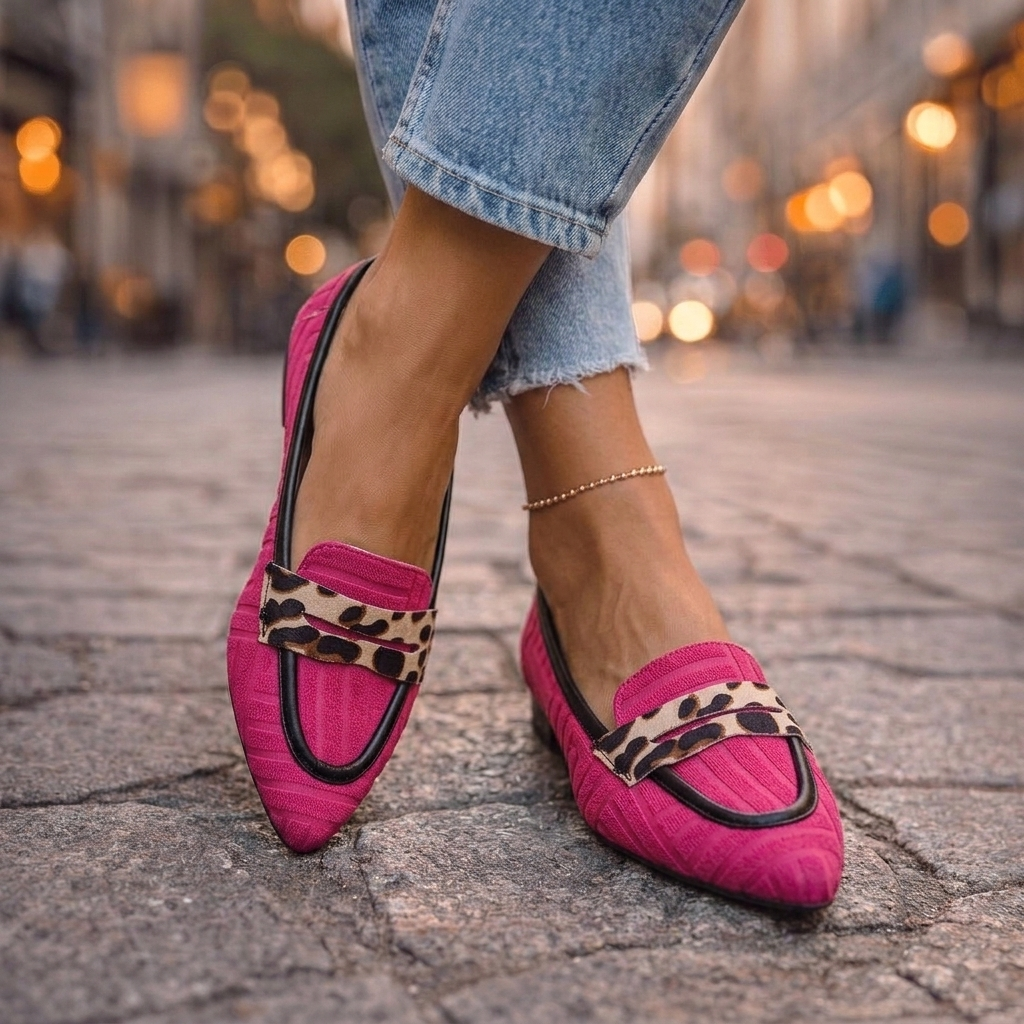 Fiorella | Mocassini Leopardo