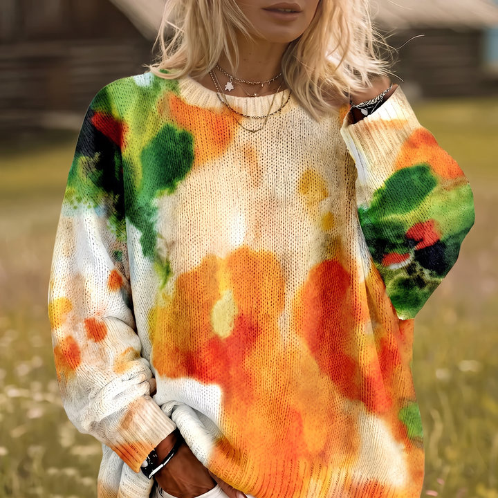 Elorinda™ | Maglione girocollo tie-dye
