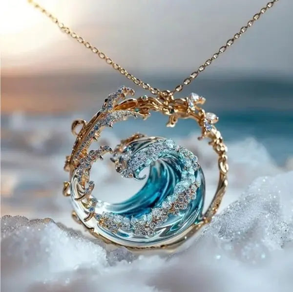 Collana con pendente “Promessa dell'Oceano”