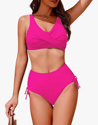 Set Bikini Con Sostegno Arricciato