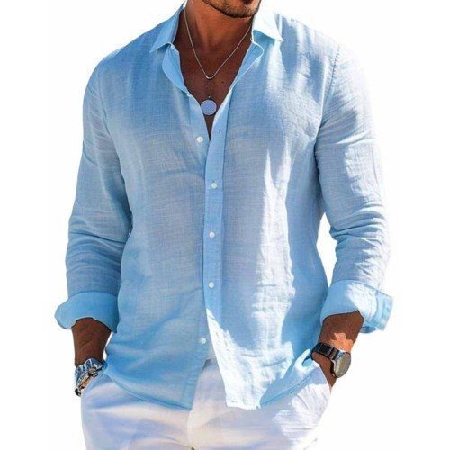Cazel | Camicia elegante in tessuto traspirante