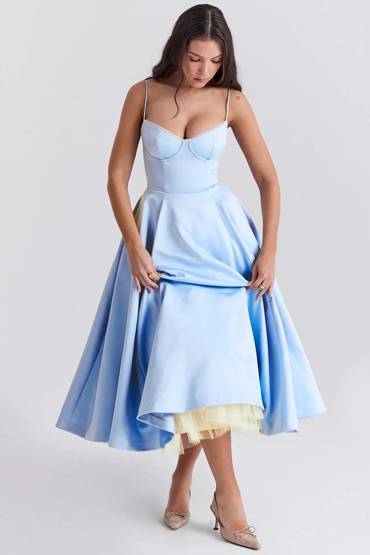 Leonor | Abito Con Corsetto