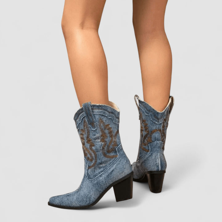 Cayetana | Stivaletti da Cowboy Ricamati
