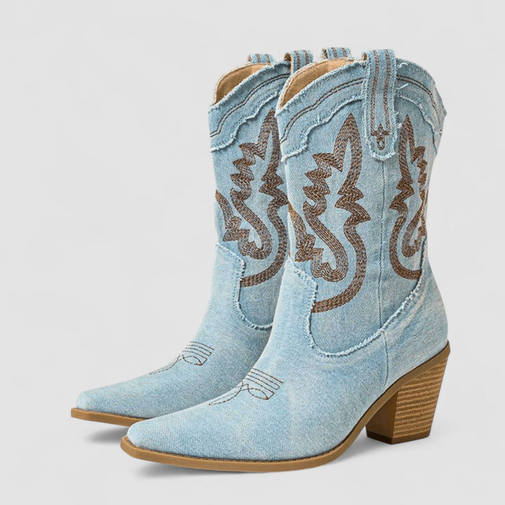 Cayetana | Stivaletti da Cowboy Ricamati