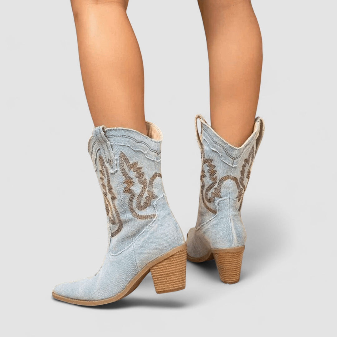 Cayetana | Stivaletti da Cowboy Ricamati