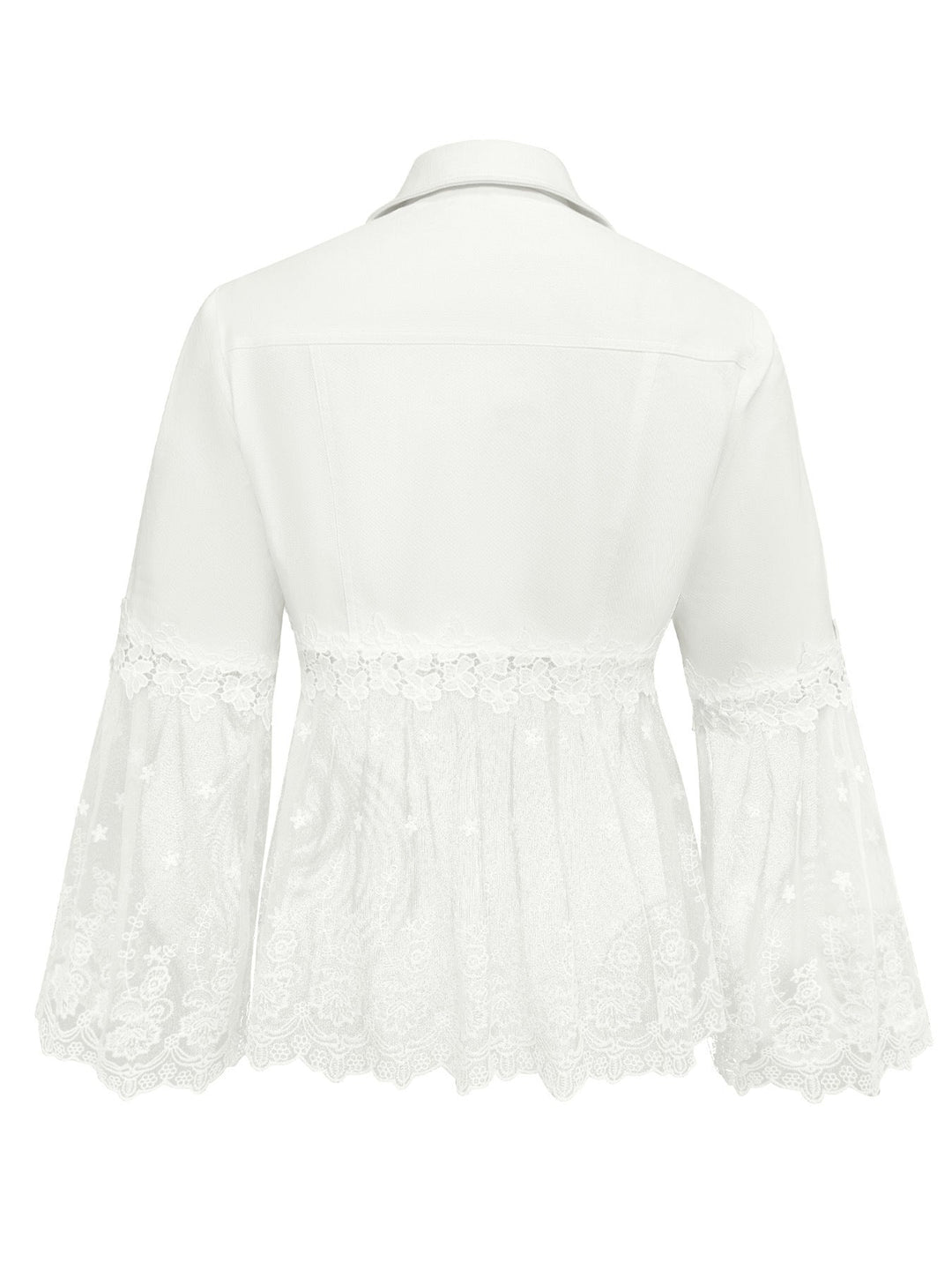 Sunnelace™ | Giacca con Pannelli in Pizzo