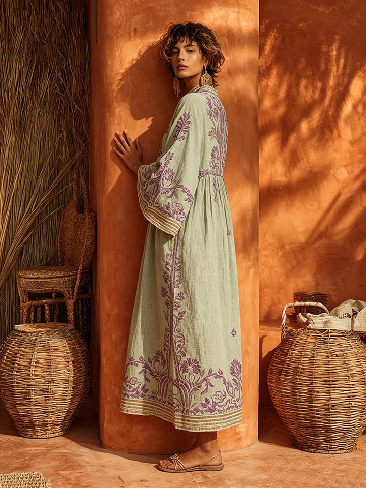 Elena™ | Abito Maxi Mediterraneo
