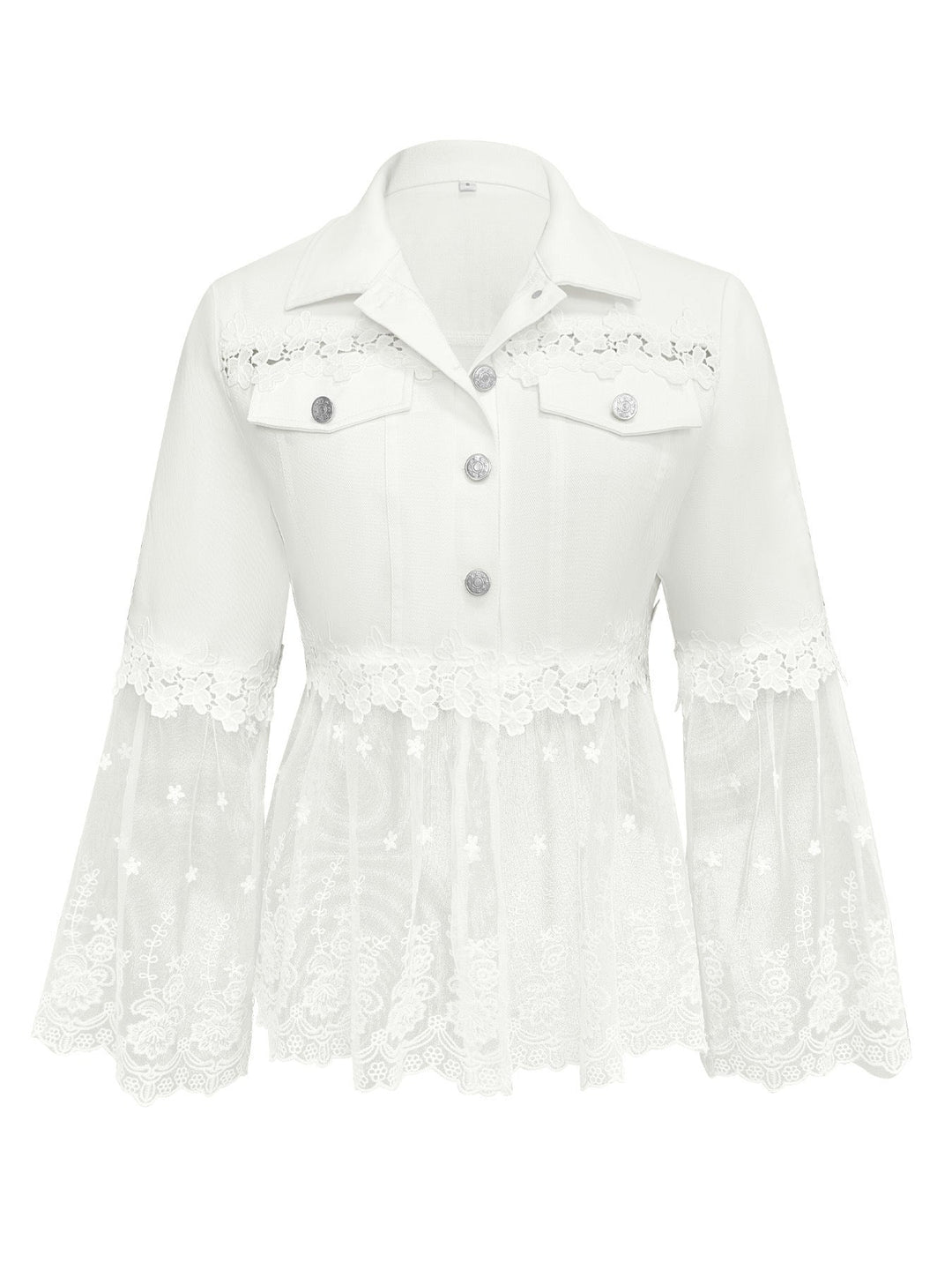 Sunnelace™ | Giacca con Pannelli in Pizzo