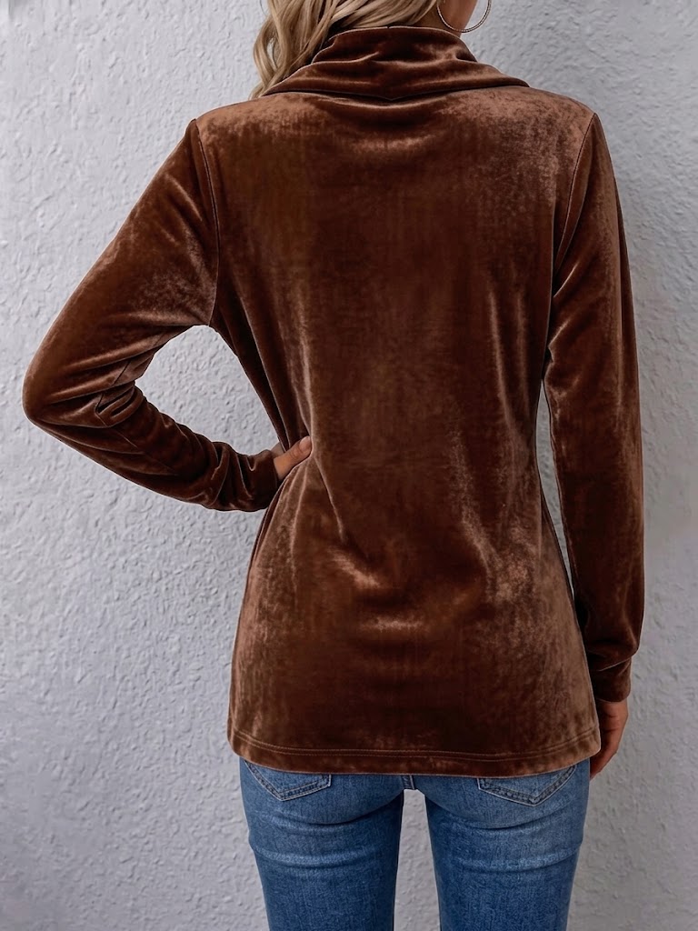 Holliwell™ | Giacca lunga con bottoni vintage e apertura frontale