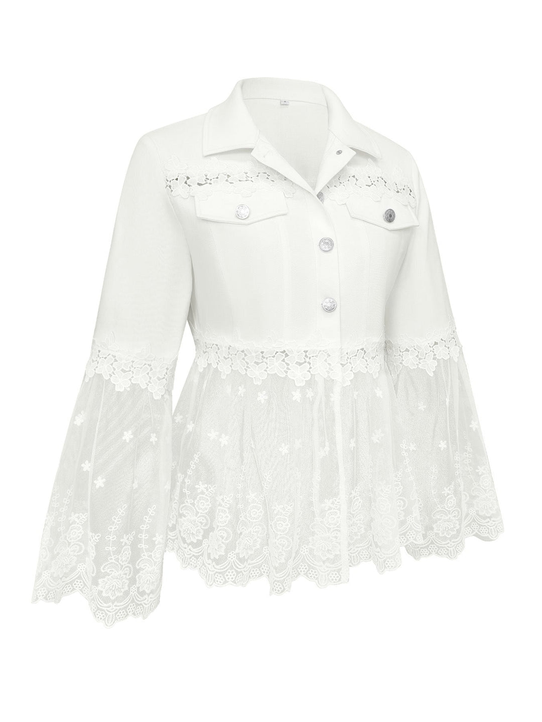 Sunnelace™ | Giacca con Pannelli in Pizzo