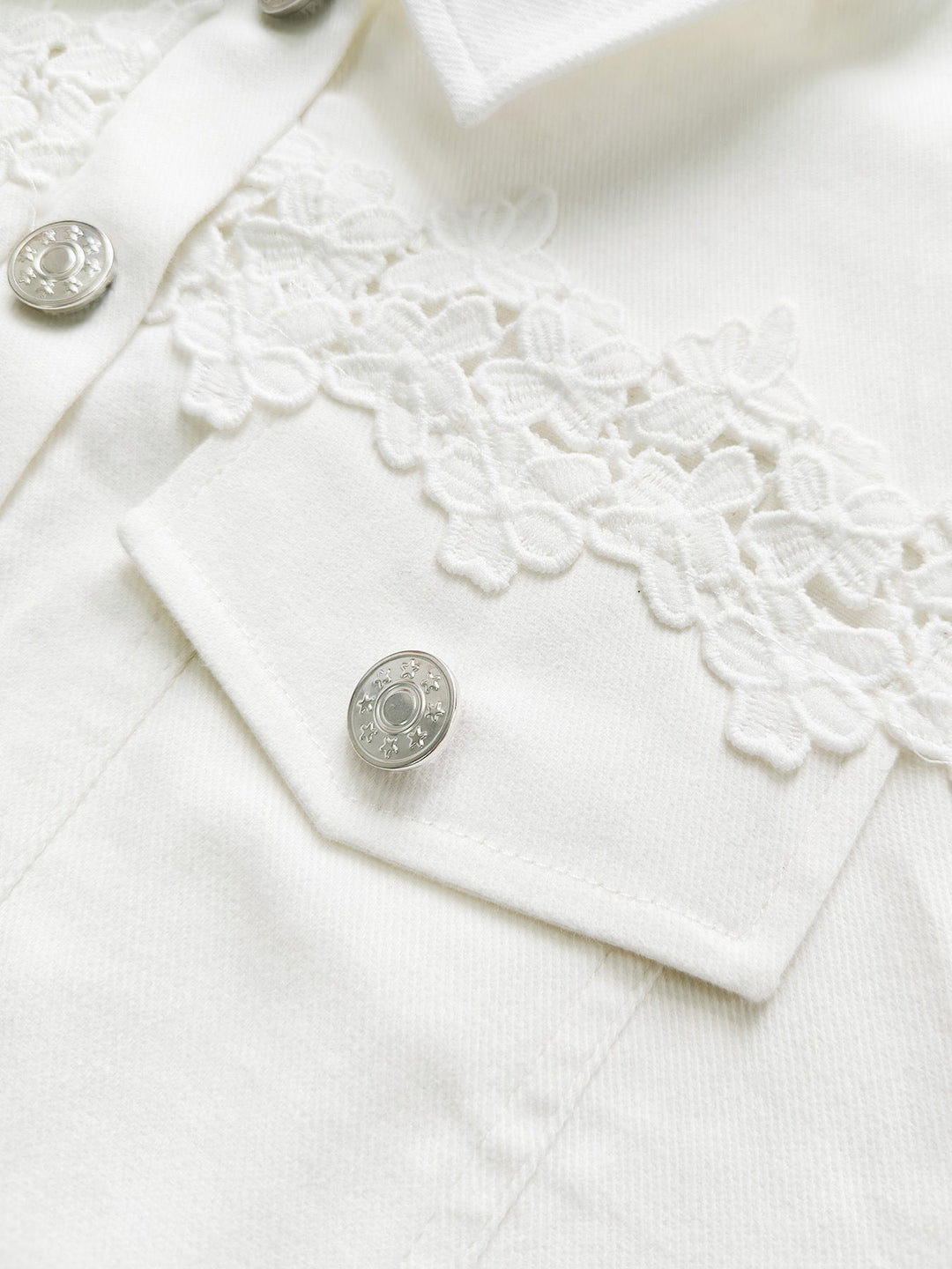 Sunnelace™ | Giacca con Pannelli in Pizzo