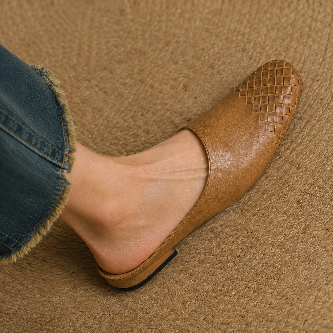 Sally | Mules Intrecciati Slip-On