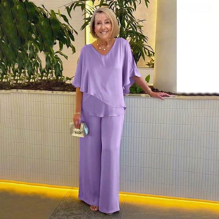 Selina - Elegante completo di 2 pezzi con silhouette fluida
