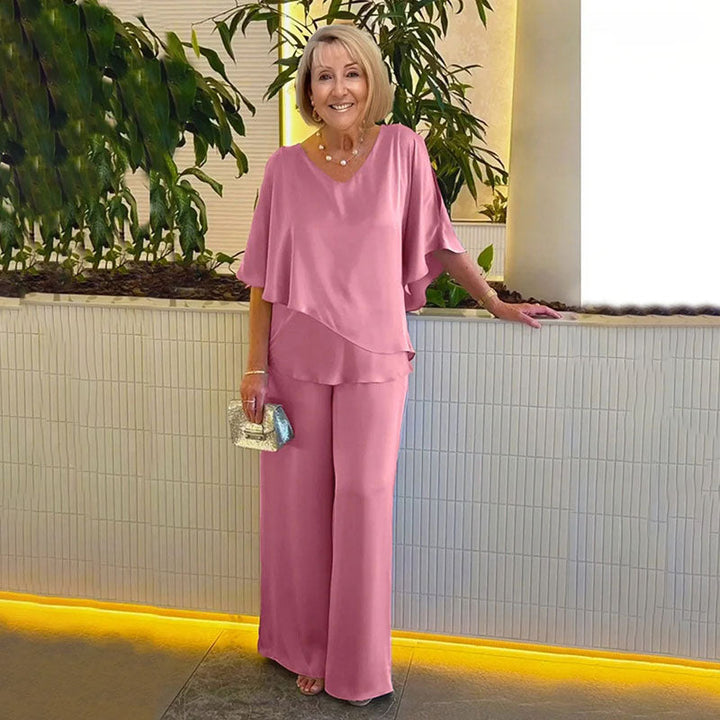 Selina - Elegante completo di 2 pezzi con silhouette fluida