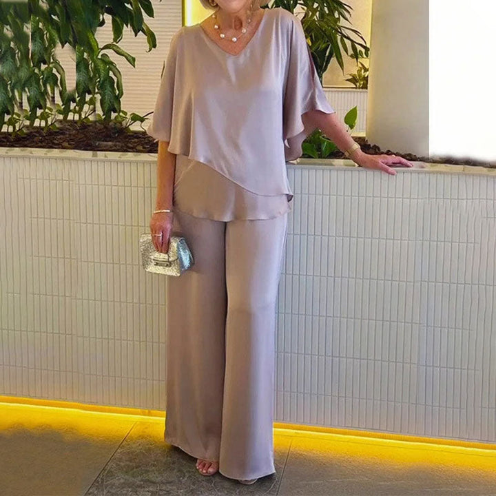 Selina - Elegante completo di 2 pezzi con silhouette fluida