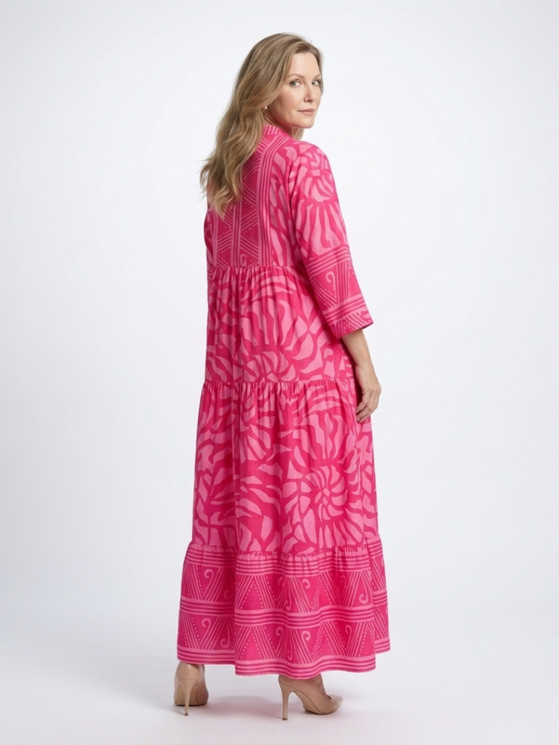 Marielle | Abito Midi con Bottoni
