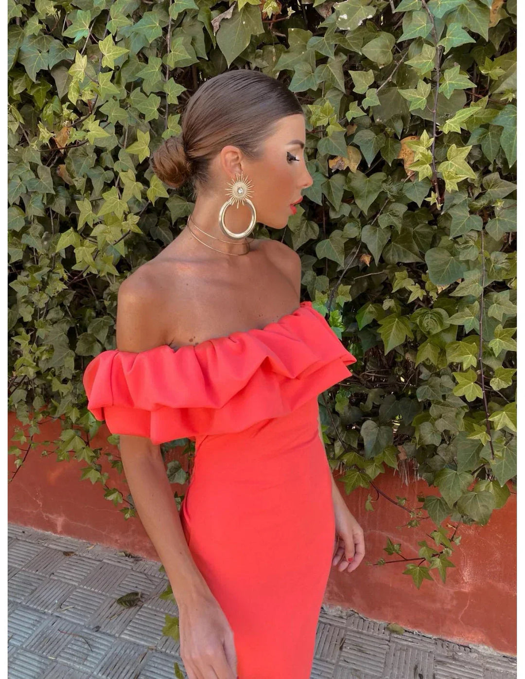 Adaya | Vestito Midi Senza Maniche