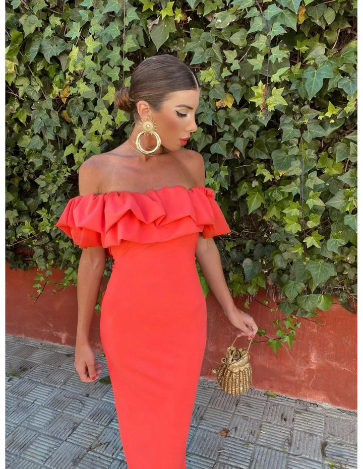 Adaya | Vestito Midi Senza Maniche